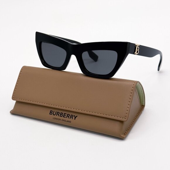 NEW BURBERRY SUNGLASSES  BLACK WOMEN BE4405 3001/87 BURBERRY BE4405 300187 main image 4